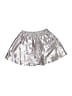 Bisby Metallic Silver Skort Size 7 - photo 2