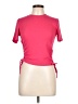 Zara Pink Short Sleeve Top Size L - photo 1