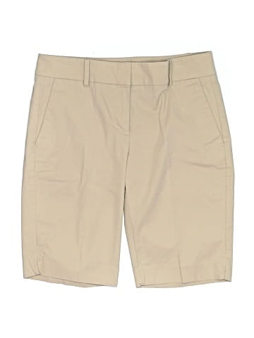 Ann Taylor Khaki Shorts (view 1)