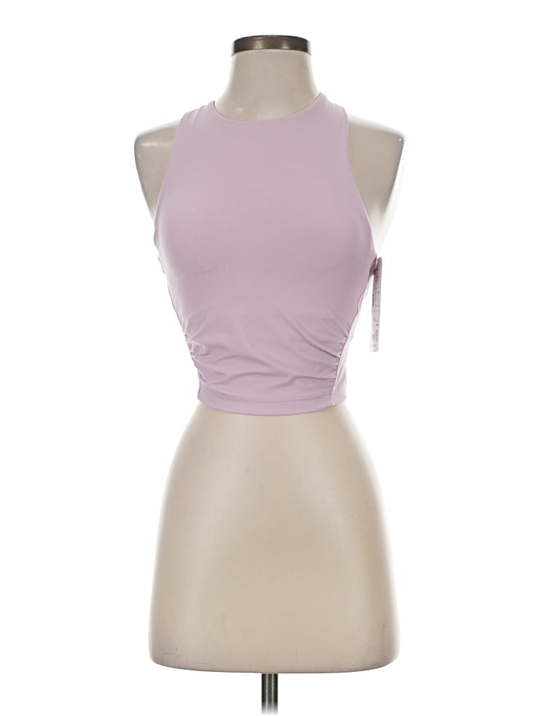 Athleta Tank Top Purple Halter Neckline Tops