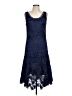 Soulmates Blue Cocktail Dress Size M - photo 1