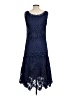 Soulmates Blue Cocktail Dress Size M - photo 2