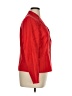 Talbots 100% Linen Red Blazer Size 14 - photo 4