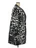 Liz Claiborne 100% Polyester Animal Print Silver Coat Size 2X - photo 4