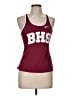Nike 100% Polyester Burgundy Tank Top Size M - photo 1
