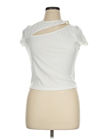 Aqua Short Sleeve Top (view 1)