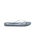 Unbranded Silver Flip Flops Size 11 - 12 - photo 1