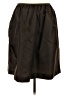 Miu Miu 100% Polyamide Solid Green Black Formal Skirt Size EU (IT) 40 / US 4 - photo 2