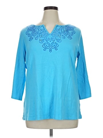 Quacker Factory 3/4 Sleeve T-Shirt (view 1)
