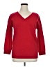 Talbots 100% Cashmere Red Cashmere Pullover Sweater Size 1X - photo 1