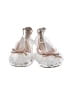 Antonio Melani Metallic White Silver Flats Size 6 1/2 - photo 2