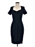 ASOS Solid Blue Cocktail Dress Size 6 - photo 1