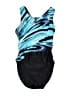 TYR Graphic Blue One Piece Swimsuit Size XS (30) - photo 1