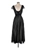 Catherine Deane Chevron-herringbone Black Cocktail Dress Size 6 - photo 2