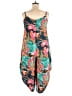 Vince Camuto 100% Rayon Tropical Orange Romper Size 2X - photo 2