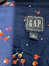 Gap 100% Modal Blue Long Sleeve Blouse Size L - photo 7