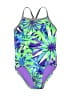 Dolfin Graphic Purple One Piece Swimsuit Size 12 - photo 1