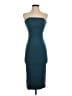 Zara Solid Teal Cocktail Dress Size S - photo 1