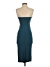 Zara Solid Teal Cocktail Dress Size S - photo 2