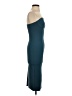Zara Solid Teal Cocktail Dress Size S - photo 4
