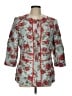Doncaster Collection Floral Teal Blazer Size 12 - photo 1