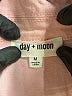 Day + Moon Solid Pink Romper Size M - photo 4