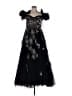 Mac Duggal 100% Polyester Black Cocktail Dress Size 10 - photo 1