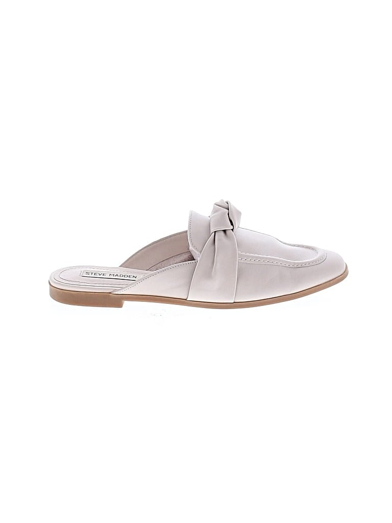 Pre-owned Steve Madden Mule/clog In White