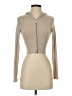 Garage Tan Ivory Zip Up Hoodie Size XS - photo 1