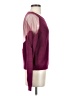 Forever 21 100% Polyester Color Block Purple Pullover Sweater Size S - photo 4