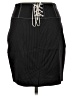 Bebe Solid Black Formal Skirt Size 6 - photo 2