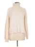 H&M 100% Acrylic Ivory Turtleneck Sweater Size L - photo 1