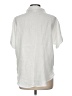 Vikolino Solid Ivory Short Sleeve Blouse Size M - photo 2