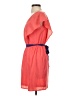 Emmelee Color Block Orange Casual Dress Size S - photo 5
