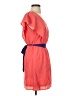 Emmelee Color Block Orange Casual Dress Size S - photo 4
