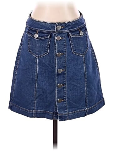 Ann Taylor LOFT Denim Skirt (view 1)