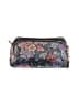 Valentina 100% Leather Floral Multi Color Black Leather Shoulder Bag One size - photo 3