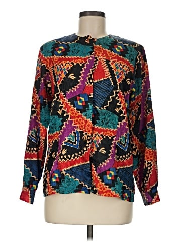 Yves St. Clair Long Sleeve Blouse (view 1)