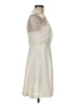 BCBGeneration 100% Polyester Solid Ivory Cocktail Dress Size 6 - photo 4
