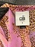CAbi 100% Polyester Animal Print Pink 3/4 Sleeve Blouse Size S - photo 7