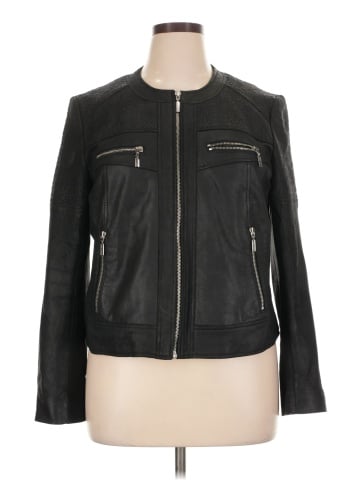 Bernardo Fashions Leather Jacket (view 1)