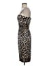 Cache Animal Print Brown Cocktail Dress Size 2 - photo 5
