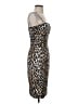 Cache Animal Print Brown Cocktail Dress Size 2 - photo 4