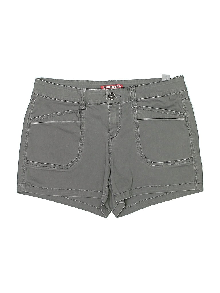 Pre-owned Unionbay Khaki Shorts In Gray