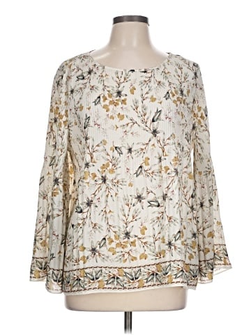 Max Studio Long Sleeve Blouse (view 1)