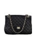 Chiara Ferretti 100% Leather Argyle Black Leather Shoulder Bag One size - photo 1