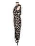 DKNY Animal Print Brown Cocktail Dress Size 8 - photo 5
