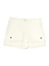 DKNY Solid Ivory Shorts Size 6 - photo 1