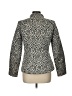 Lafayette 148 New York 100% Polyester Animal Print Black Gray Jacket Size 12 - photo 2
