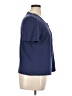Southern Lady Blue Short Sleeve Blouse Size 14 - photo 4